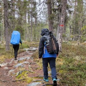Meerdaagse hike in Zweeds Lapland